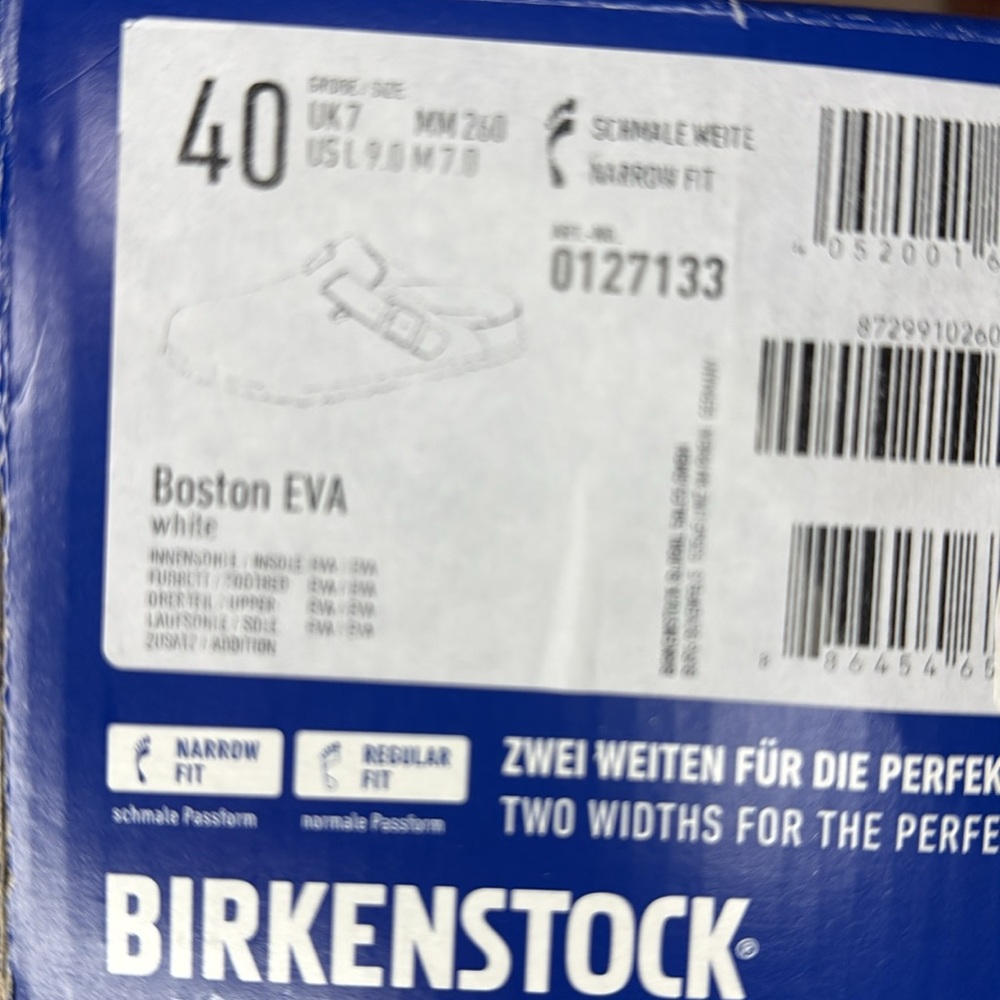 Birkenstock Boston Eva white - Picture 4 of 4